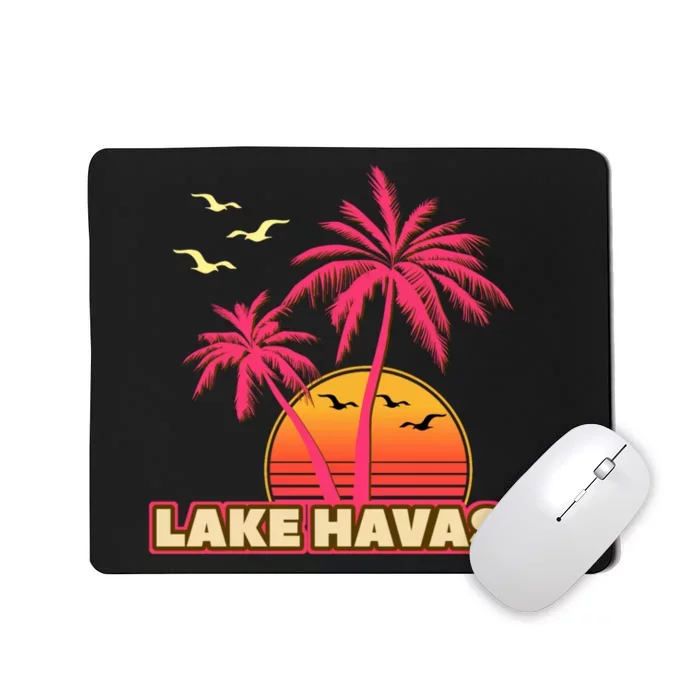 Lake Havasu Vintage Sunset Mousepad