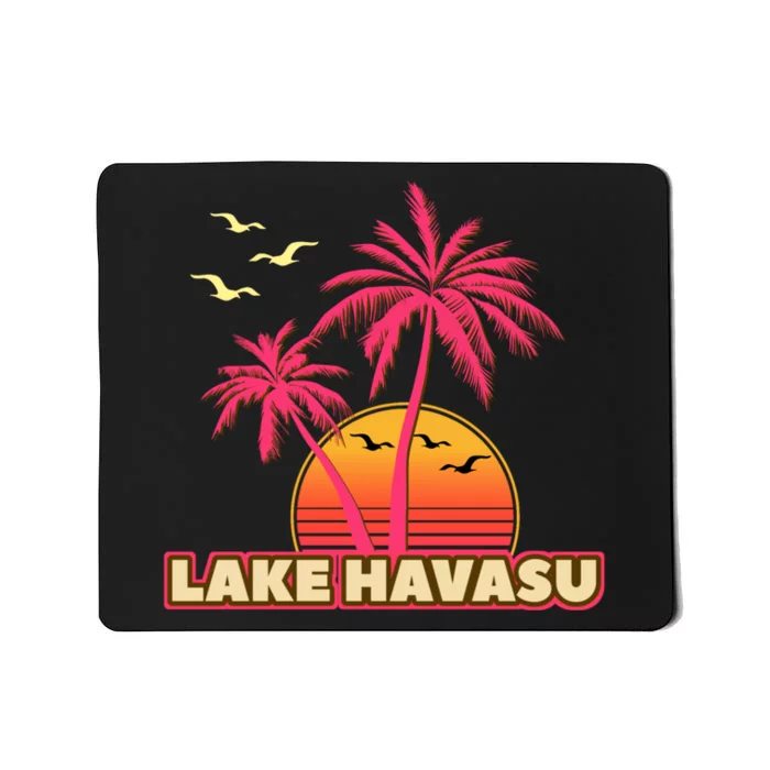 Lake Havasu Vintage Sunset Mousepad