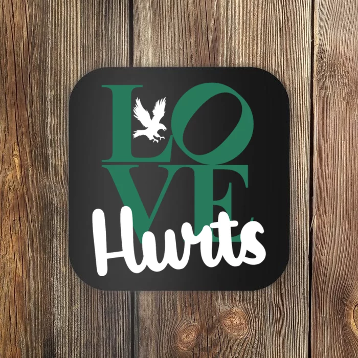 Love Hurts Vintage Philly Hurts So Good Eagles Fan Coaster