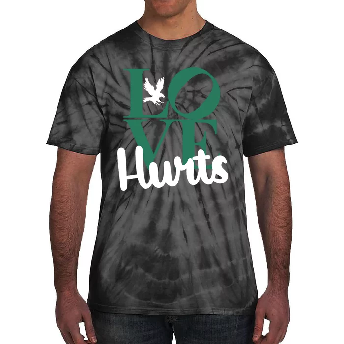 Love Hurts Vintage Philly Hurts So Good Eagles Fan Tie-Dye T-Shirt