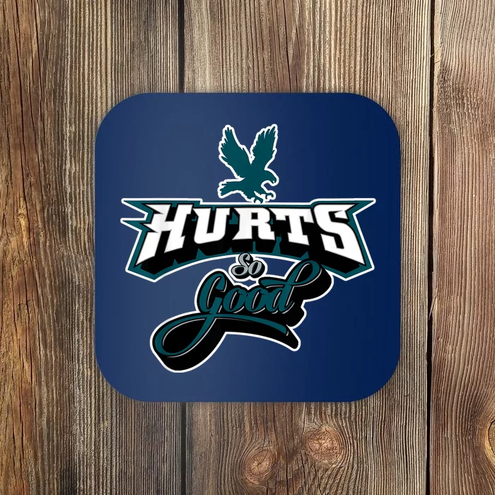 Love Hurts Eagles Fan Vintage Coaster