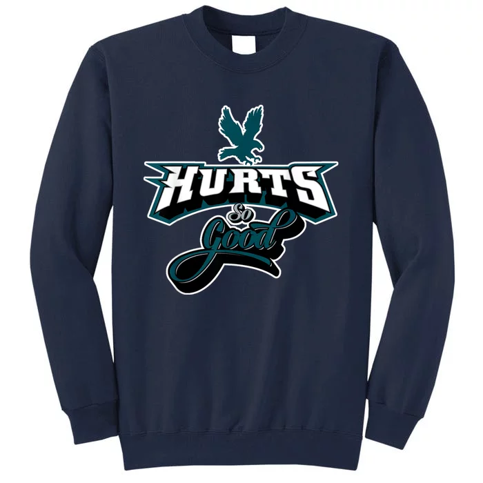 Love Hurts Eagles Fan Vintage Tall Sweatshirt