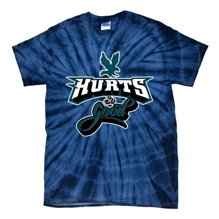 Love Hurts Eagles Fan Vintage Tie-Dye T-Shirt