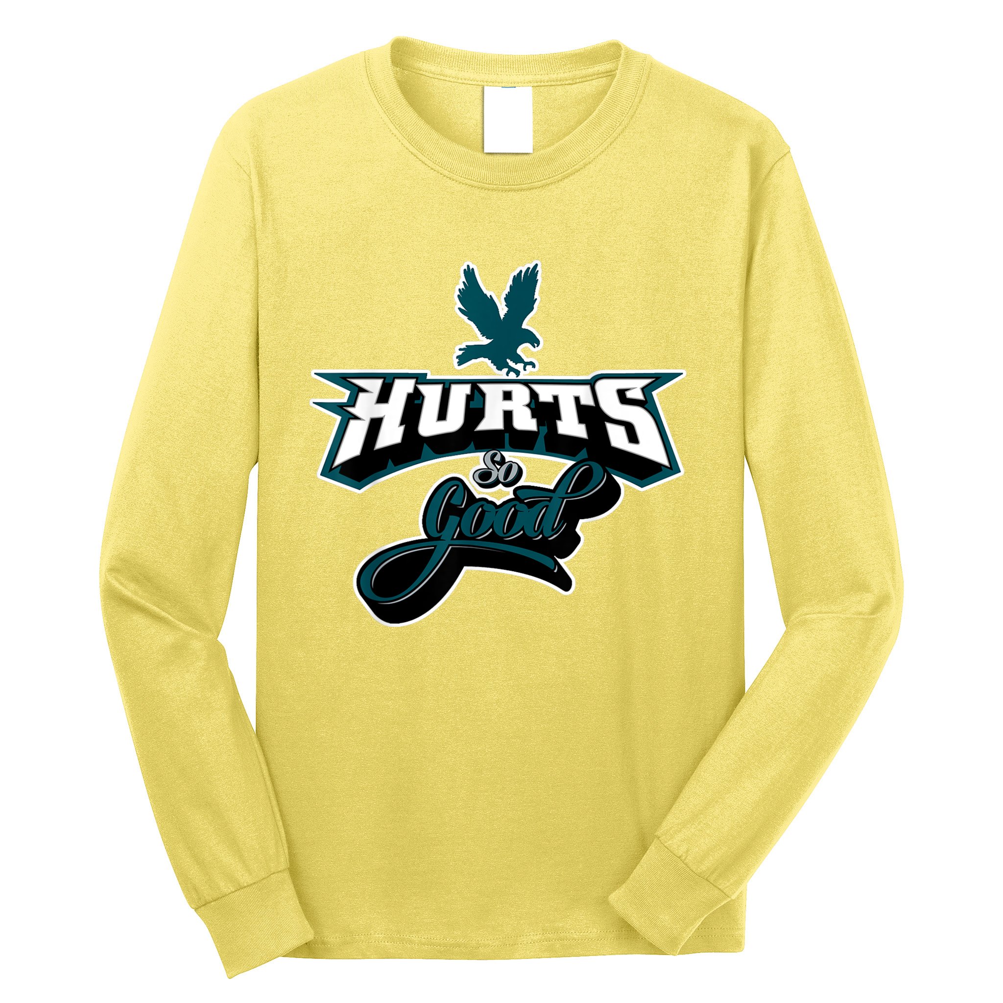 Love Hurts Eagles Retro Long Sleeve T-Shirt