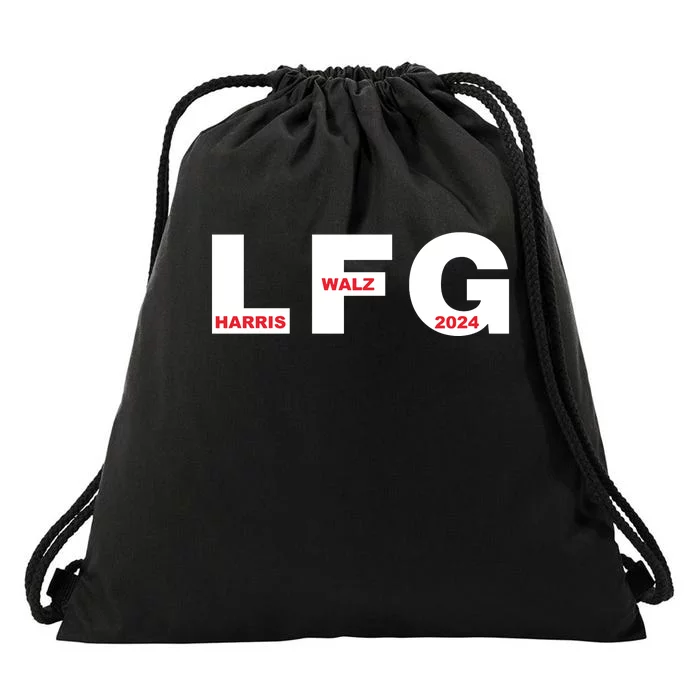 Lfg Harris Walz 2024 Drawstring Bag