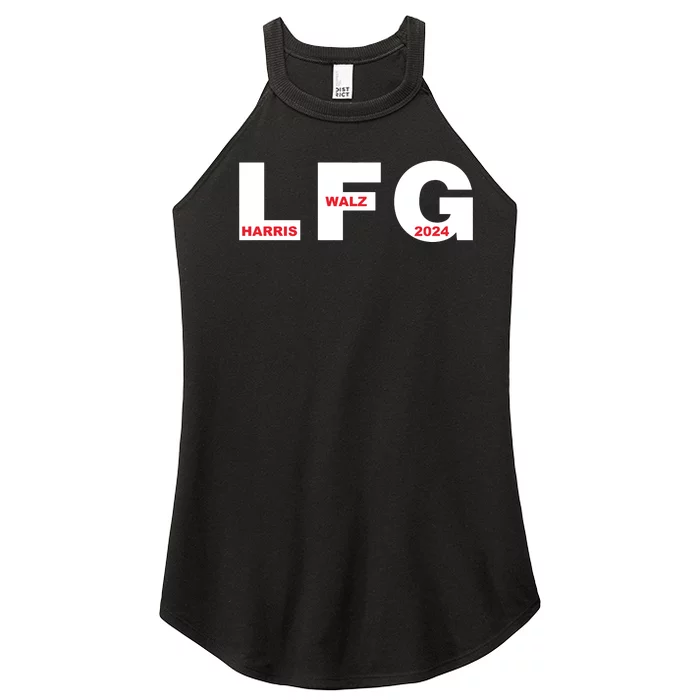 Lfg Harris Walz 2024 Women’s Perfect Tri Rocker Tank