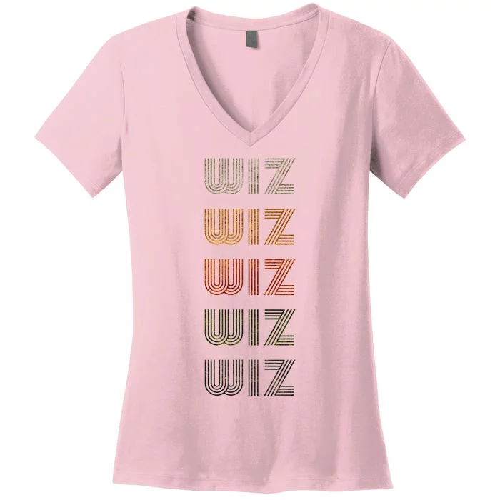 Love Heart Wiz Grunge Women's V-Neck T-Shirt