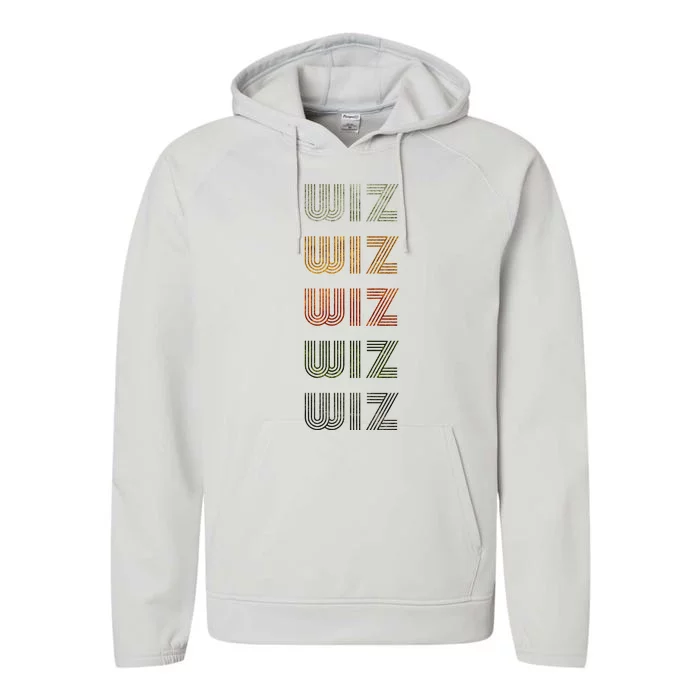 Love Heart Wiz Grunge Performance Fleece Hoodie