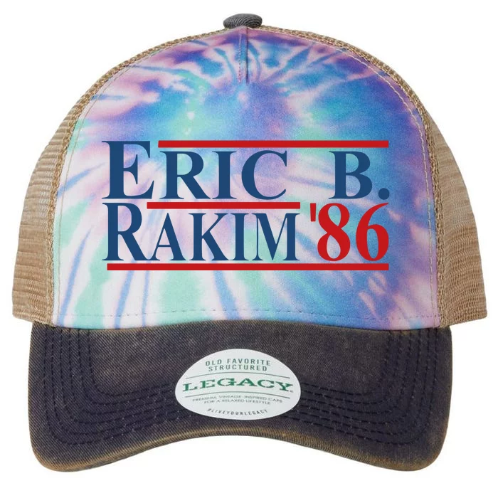 Laurence Holmes Wearing Eric B. Rakim 86 Legacy Tie Dye Trucker Hat