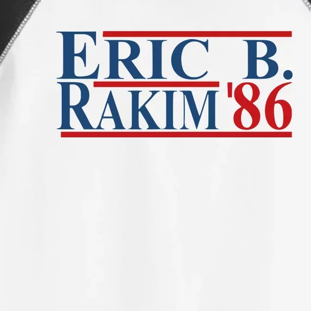 Laurence Holmes Wearing Eric B. Rakim 86 Toddler Fine Jersey T-Shirt