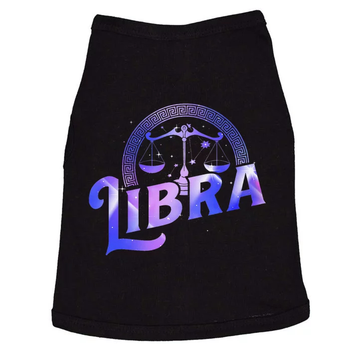 Libra Horoscope Zodiac Sign Astrology Symbol Doggie Tank