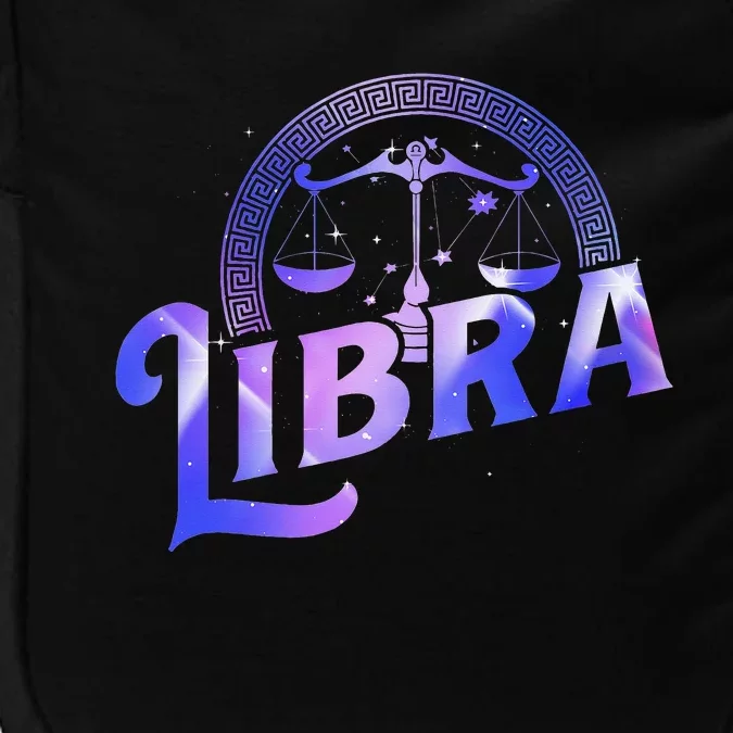 Libra Horoscope Zodiac Sign Astrology Symbol Impact Tech Backpack