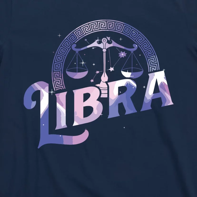 Libra Horoscope Zodiac Sign Astrology Symbol T-Shirt