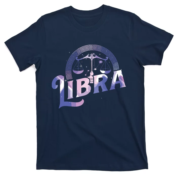 Libra Horoscope Zodiac Sign Astrology Symbol T-Shirt