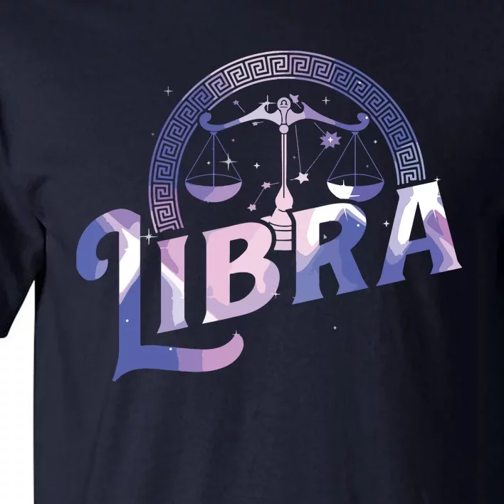 Libra Horoscope Zodiac Sign Astrology Symbol Tall T-Shirt