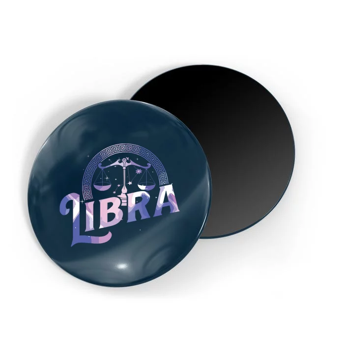 Libra Horoscope Zodiac Sign Astrology Symbol Magnet