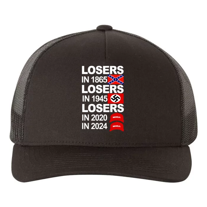 Losers In 1865 Losers In 1945 Yupoong Adult 5-Panel Trucker Hat