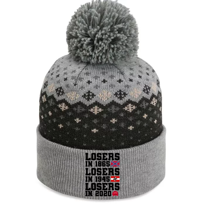 Losers In 1865 Losers In 1945 Losers In 2020 The Baniff Cuffed Pom Beanie