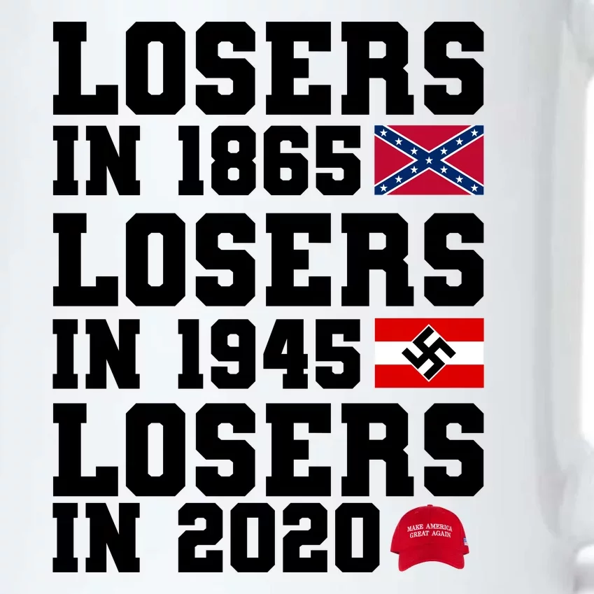 Losers In 1865 Losers In 1945 Losers In 2020 Black Color Changing Mug