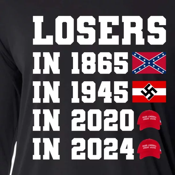 Losers In 1865 In 1945 In 2020 In 2024 Cooling Performance Long Sleeve Crew