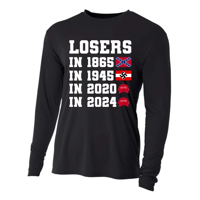 Losers In 1865 In 1945 In 2020 In 2024 Cooling Performance Long Sleeve Crew