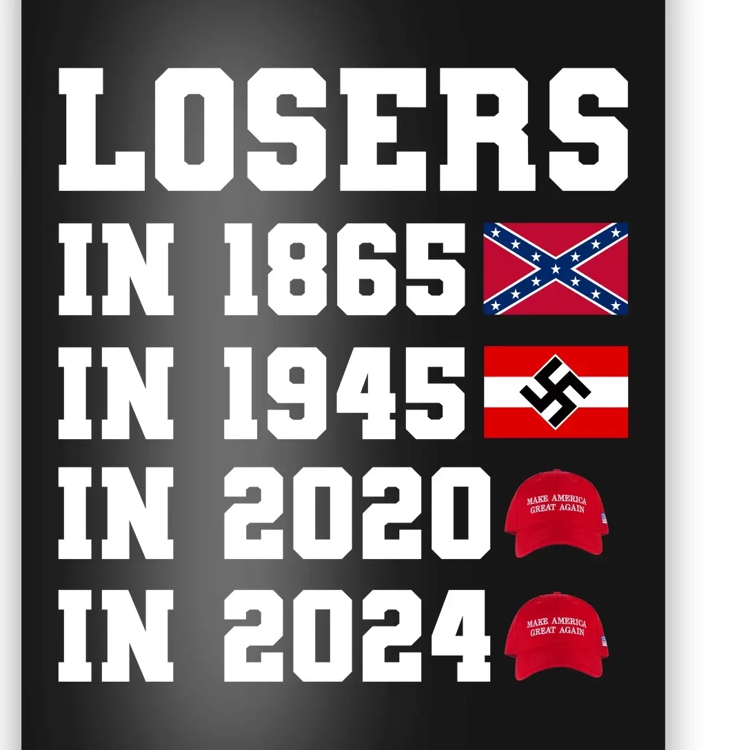 Losers In 1865 In 1945 In 2020 In 2024 Poster