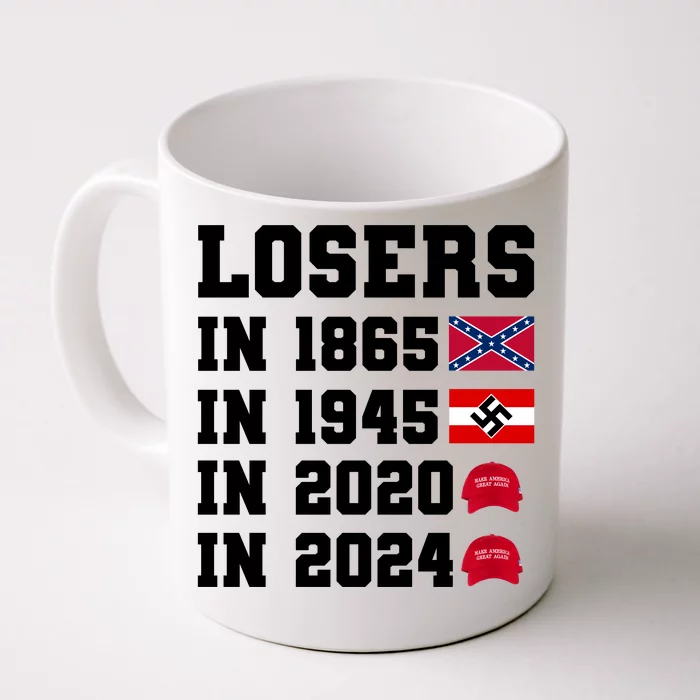 Losers In 1865 In 1945 In 2020 In 2024 Front & Back Coffee Mug