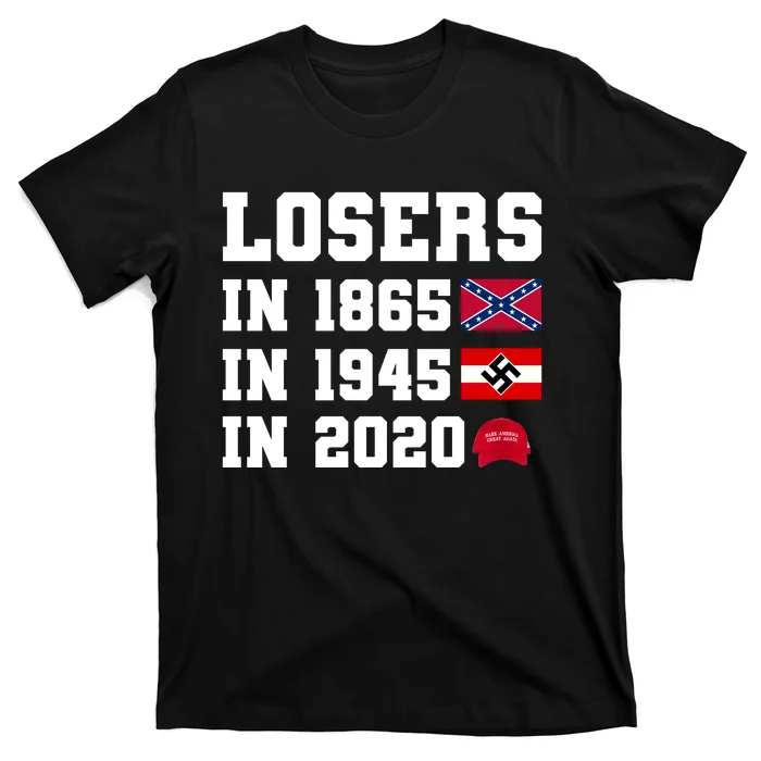 Losers In 1865 In 1945 In 2020 T-Shirt