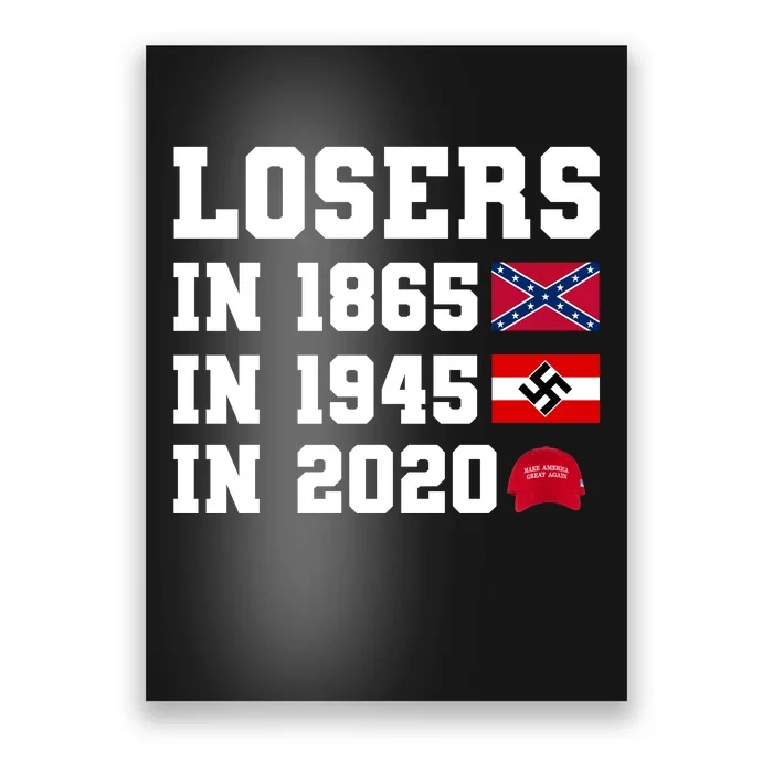 Losers In 1865 In 1945 In 2020 Poster