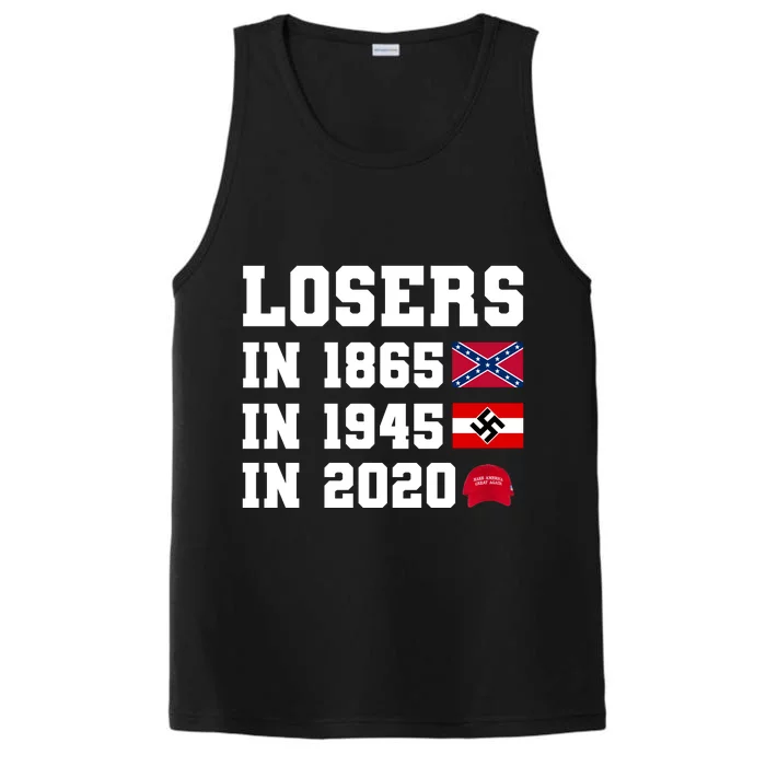 Losers In 1865 In 1945 In 2020 Performance Tank