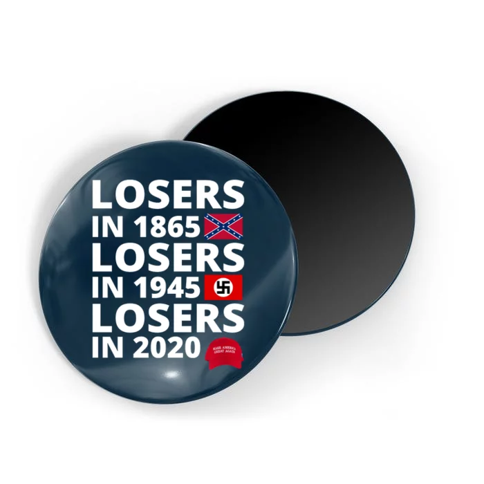 Losers In 1865 Losers In 1945 Losers In 2020 Magnet