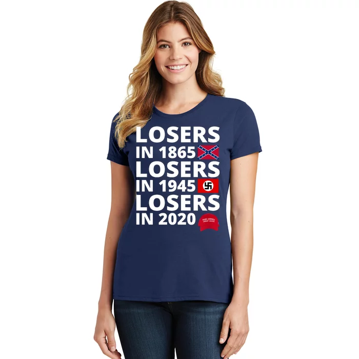 Losers In 1865 Losers In 1945 Losers In 2020 Women's T-Shirt