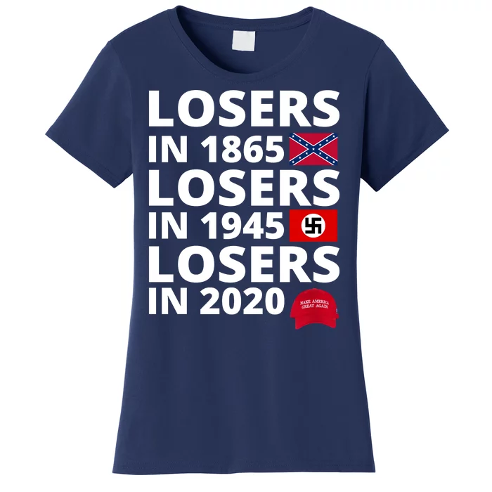 Losers In 1865 Losers In 1945 Losers In 2020 Women's T-Shirt