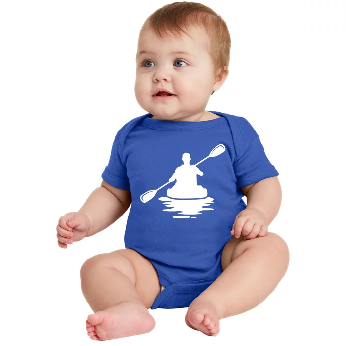 Life Is A Journey The Ride Kayaks Kayaking Kayak Paddling Gift Baby Bodysuit