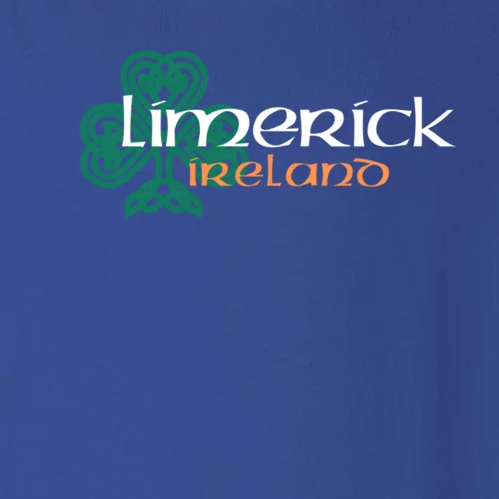 Limerick Irish American Celtic Shamrock Cool Gift Toddler Long Sleeve Shirt