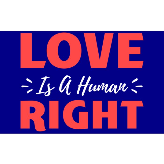 Love Is A Hu Right Gift Bumper Sticker