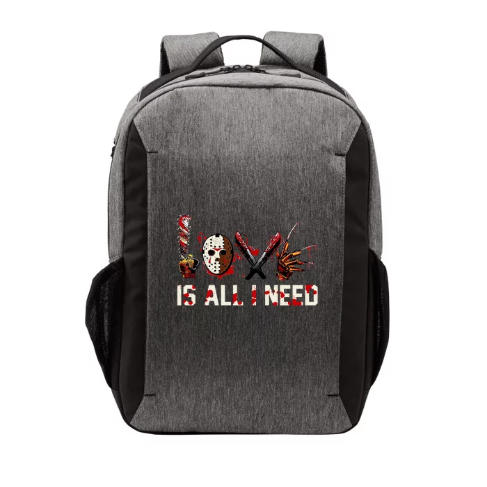 Love Is All I Need Halloween Horror Vector Backpack