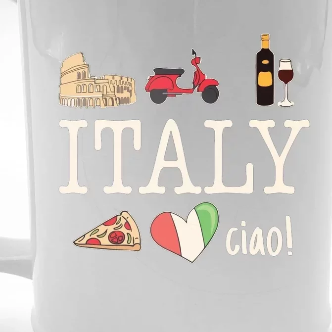 Love Italy And Everything Italian Culture Front & Back Beer Stein