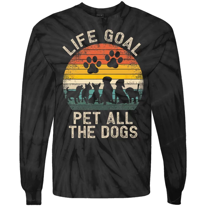 Life Insurance Ask Me About It Tie-Dye Long Sleeve Shirt