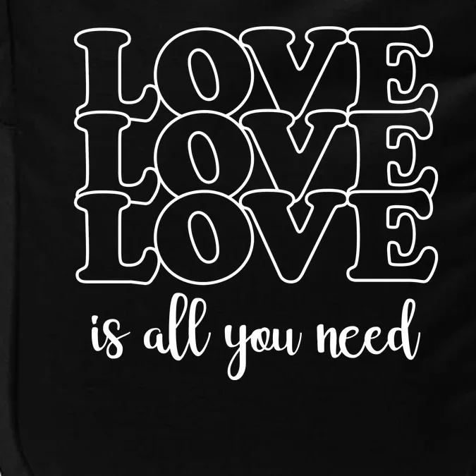 Love Is All You Need Impact Tech Backpack