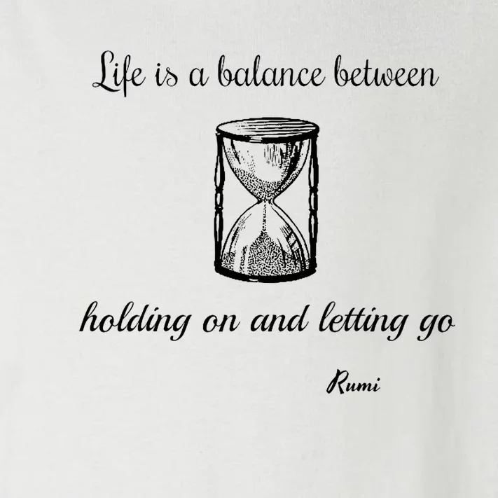 Life Is A Balance Rumi Quote Toddler Long Sleeve Shirt