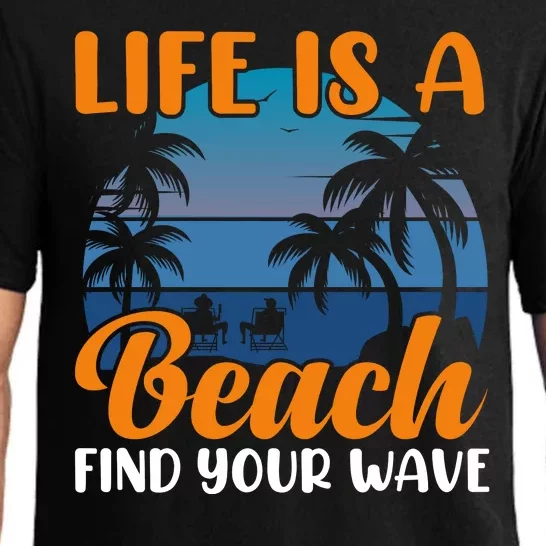 Life Is A Beach Pajama Set