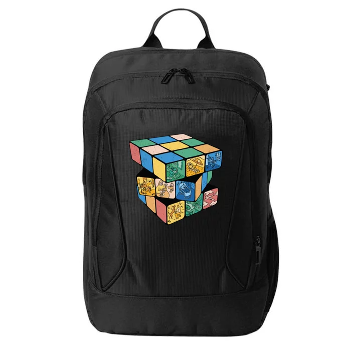 Life In A Playing Cube City Backpack