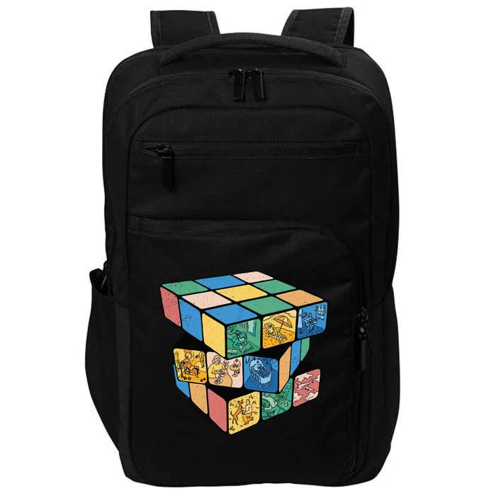 Life In A Playing Cube Impact Tech Backpack