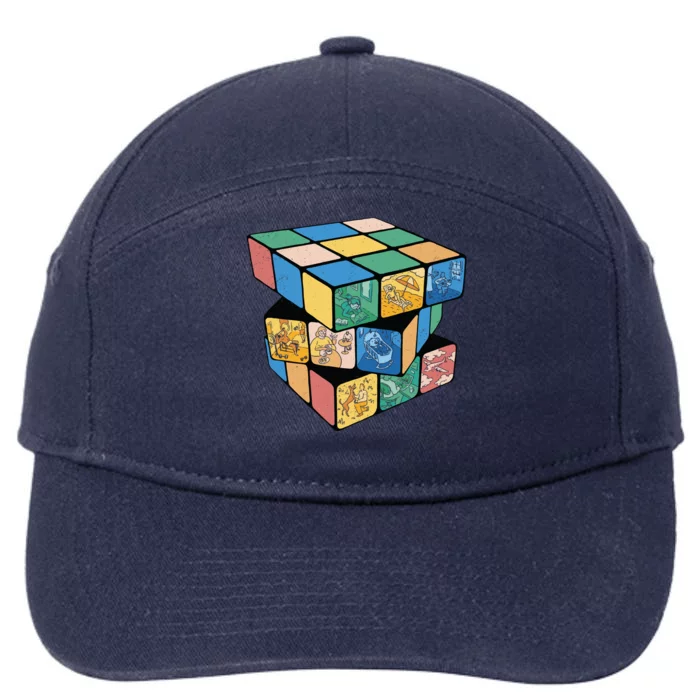 Life In A Playing Cube 7-Panel Snapback Hat