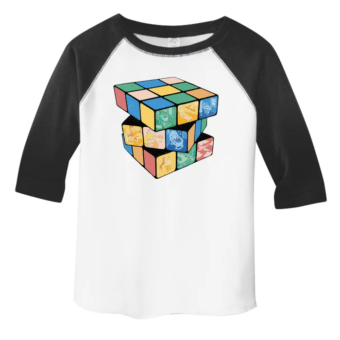 Life In A Playing Cube Toddler Fine Jersey T-Shirt