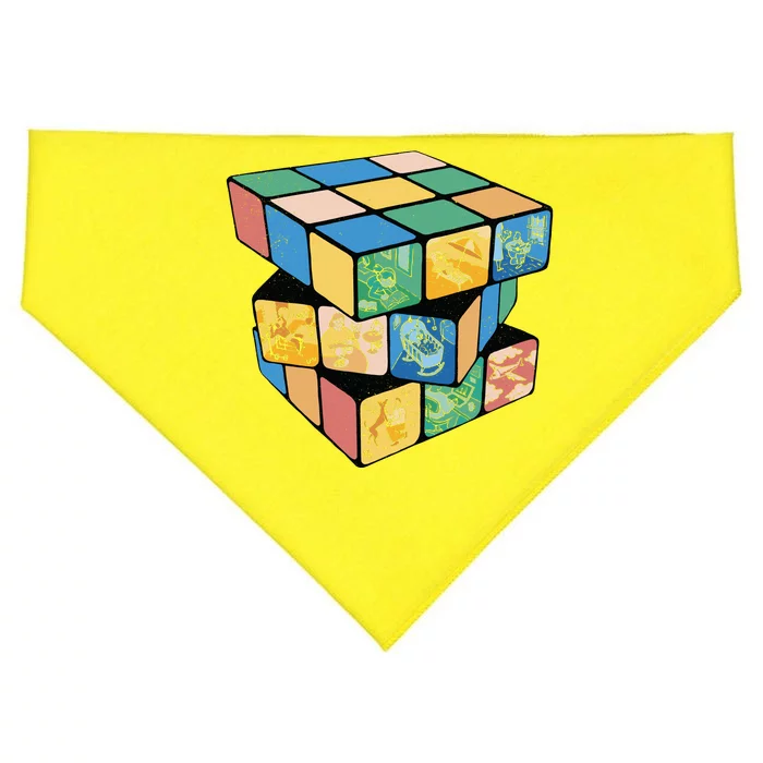 Life In A Playing Cube USA-Made Doggie Bandana