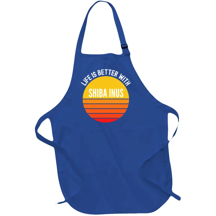 Life Is Better With Skunks Funny Sunset Style Great Gift Full-Length Apron With Pocket