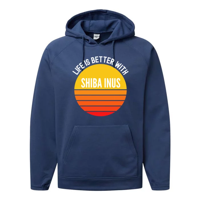 Life Is Better With Skunks Funny Sunset Style Great Gift Performance Fleece Hoodie