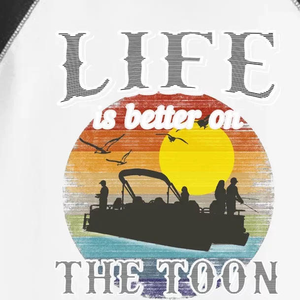 Life Is Better On The Toon Toddler Fine Jersey T-Shirt